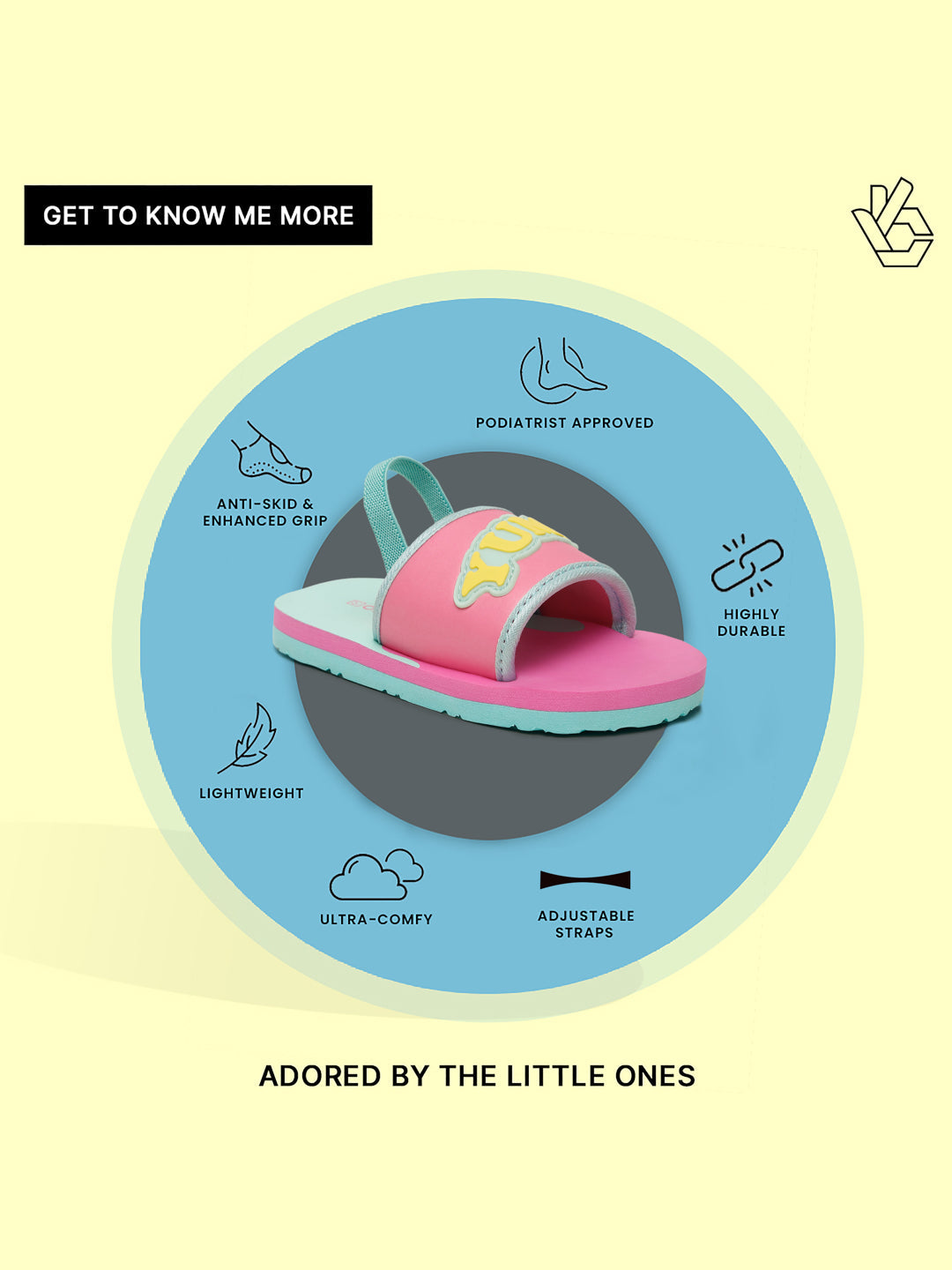 Premium Ice Cream Artistic Sliders - Pink (Girls)