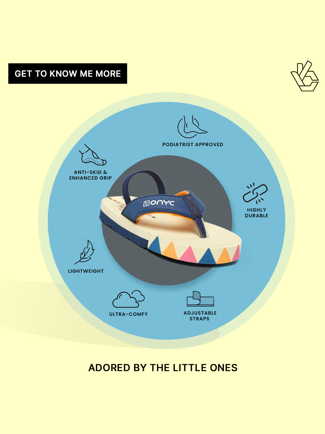 Premium Leo V-Shape Flip-flops With Adjustable BackSupport - Beige (Unisex)