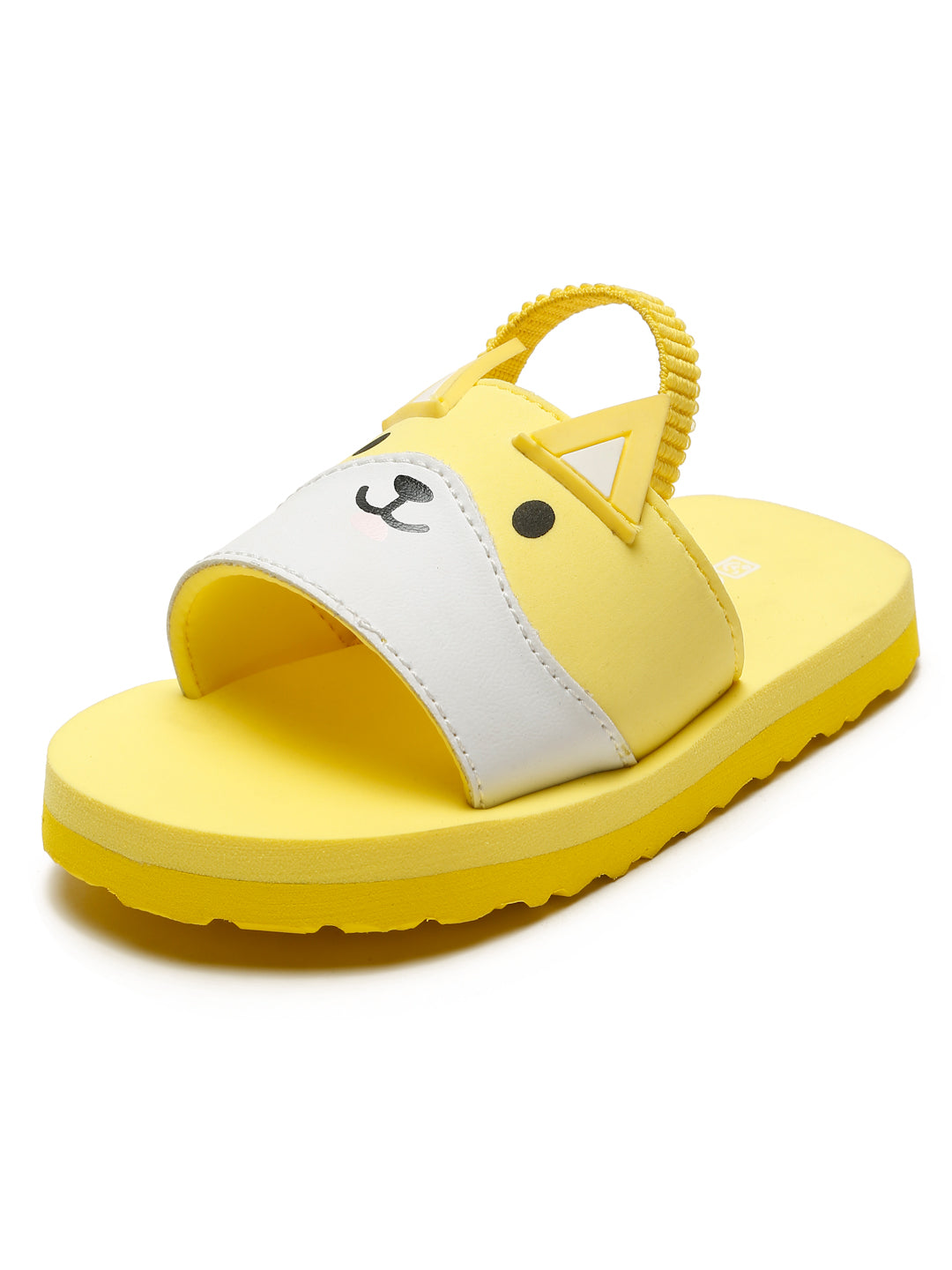 Premium Kitty Artistic Sliders - Yellow (Unisex)