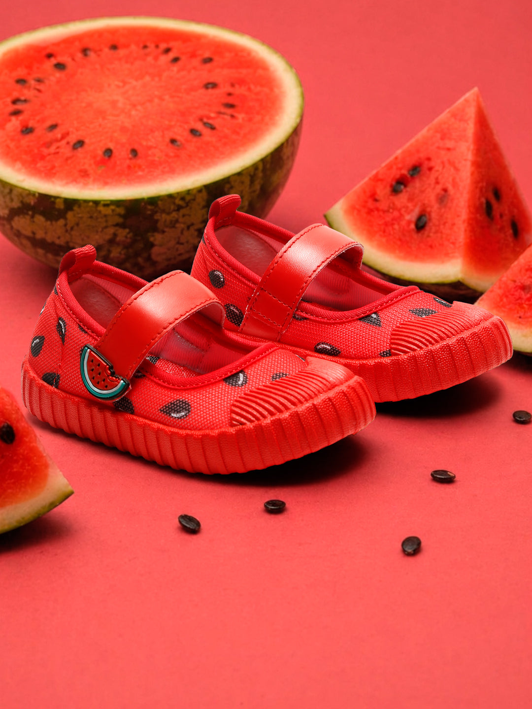 Premium Watermelon Ballerinas - Red (Girls)