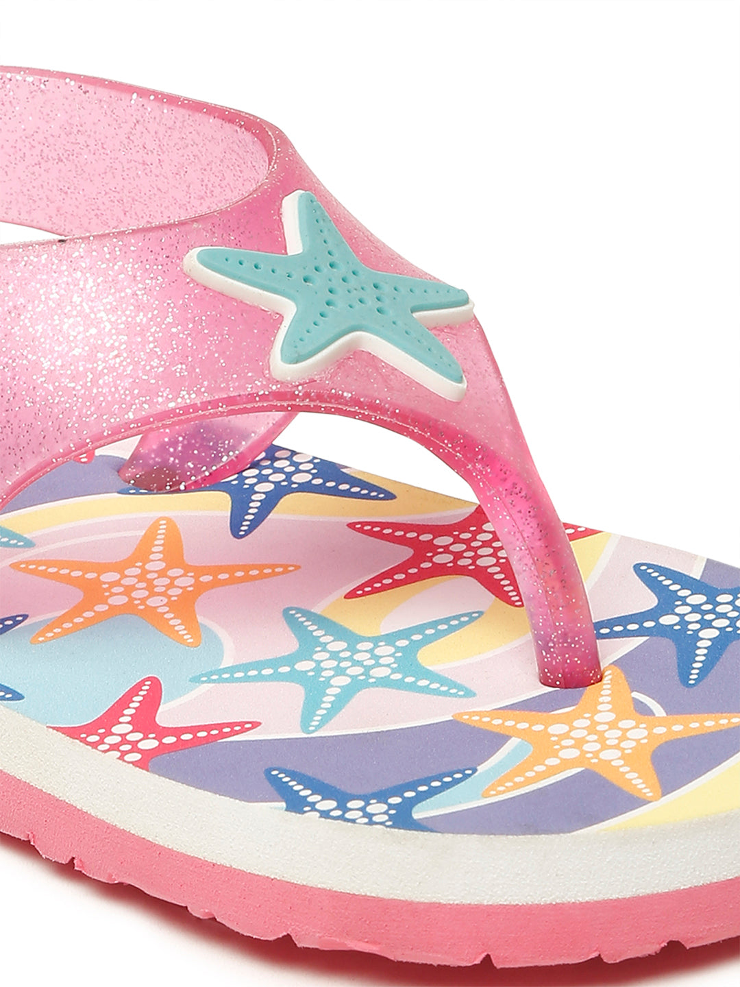 Premium StarFish Candy Flip-flops - Pink (Girls)