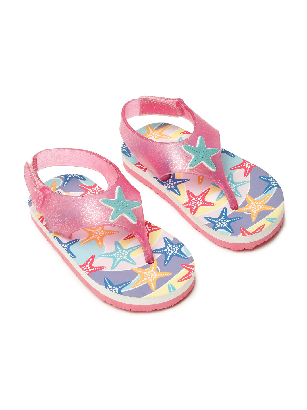 Premium StarFish Candy Flip-flops - Pink (Girls)