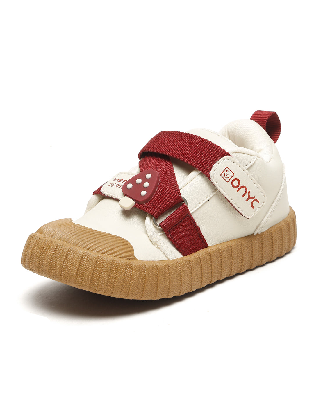 Red-Velvet Muffin Sneakers- White (Unisex)