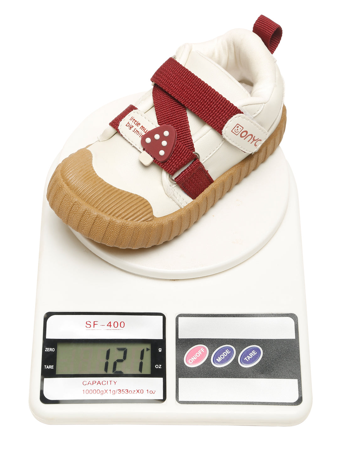 Red-Velvet Muffin Sneakers- White (Unisex)