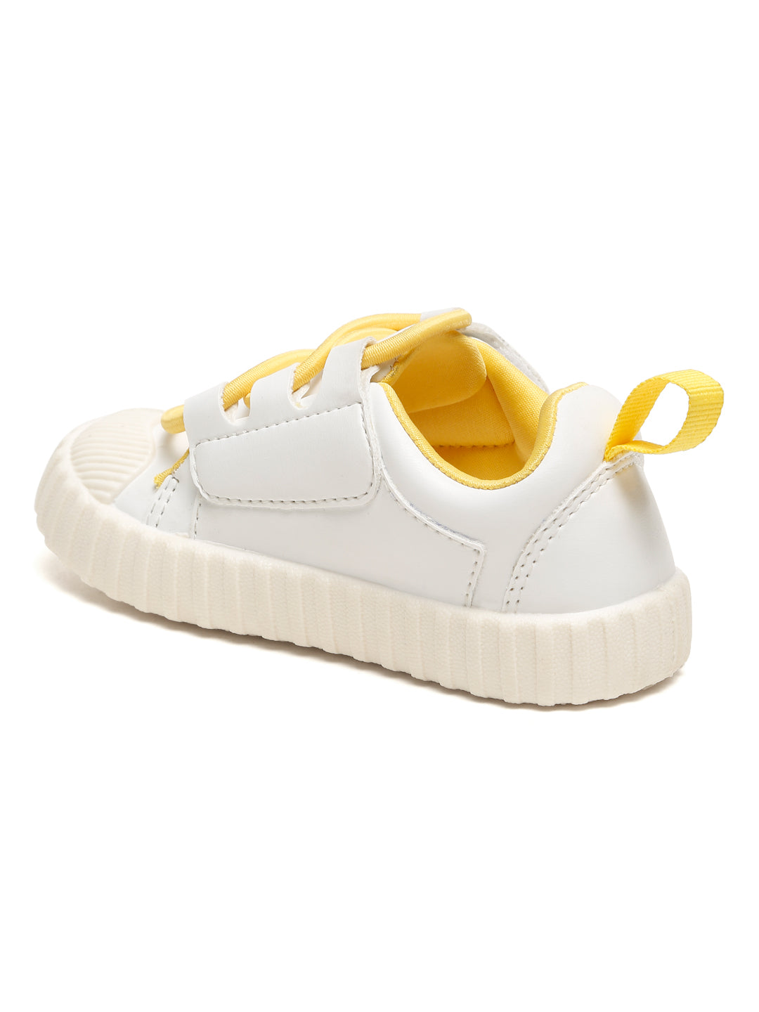 Premium Mango Pastry Lace-Free Sneakers - White (Unisex)