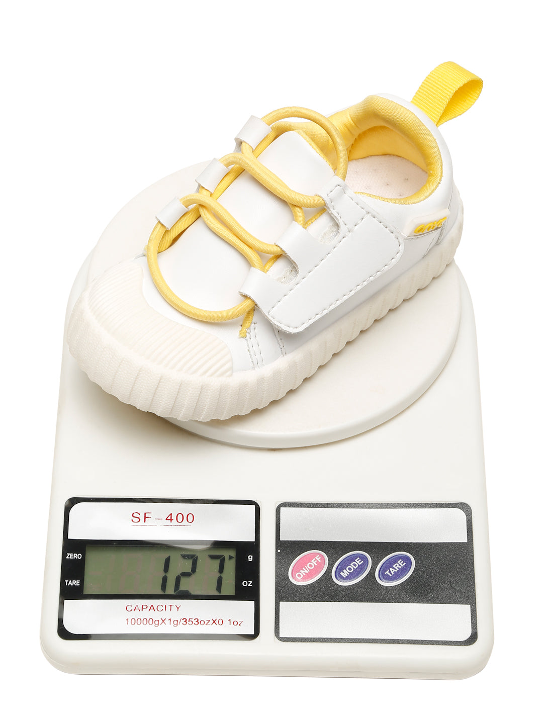 Premium Mango Pastry Lace-Free Sneakers - White (Unisex)