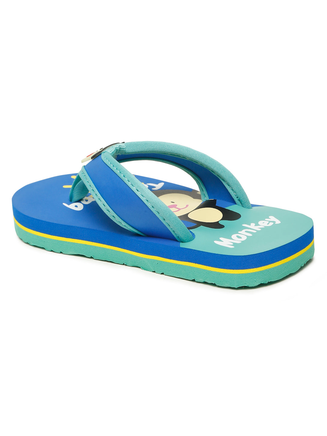 Premium Monkey V-Shape Flip-flops - Blue (Unisex)