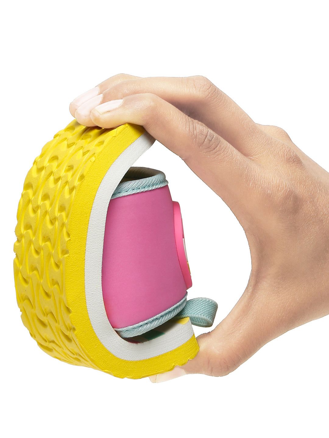 Premium Lolly Pop Artistic Sliders - Yellow (Unisex)