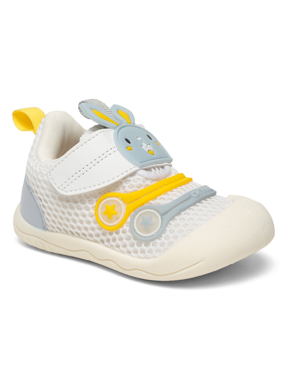 Fluffy Toddlers' First Step Shoes - Grey (Unisex)