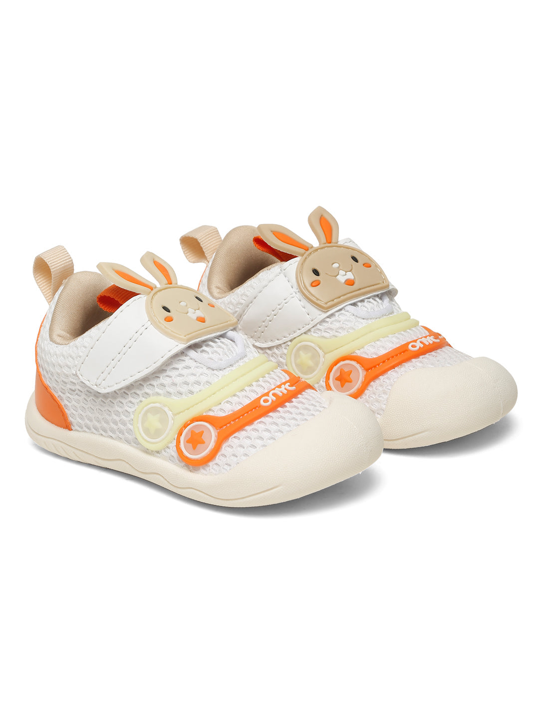 Fluffy Toddlers' First Step Shoes - Orange (Unisex)