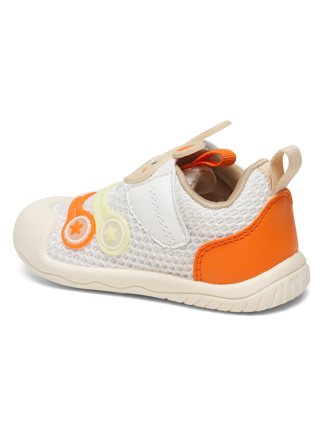 Fluffy Toddlers' First Step Shoes - Orange (Unisex)