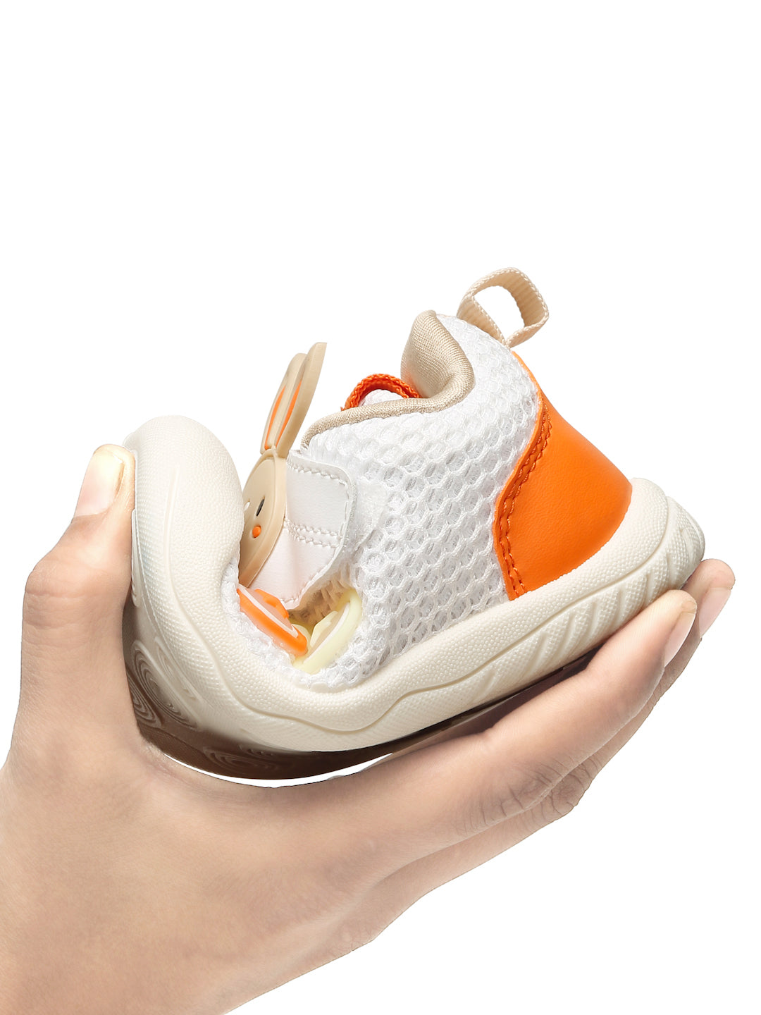 Fluffy Toddlers' First Step Shoes - Orange (Unisex)