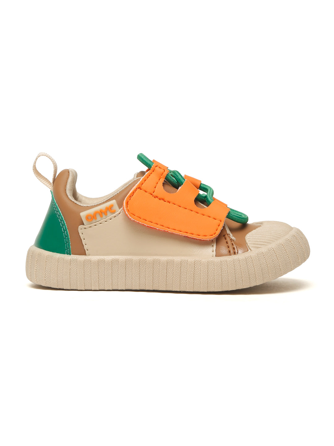 POCO Toddlers' Comfortable & LightWeight Lace-Free Sneakers - Brown (Unisex)