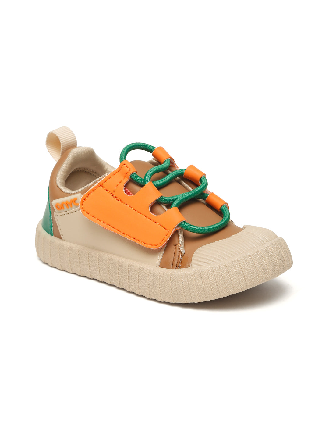 POCO Toddlers' Comfortable & LightWeight Lace-Free Sneakers - Brown (Unisex)