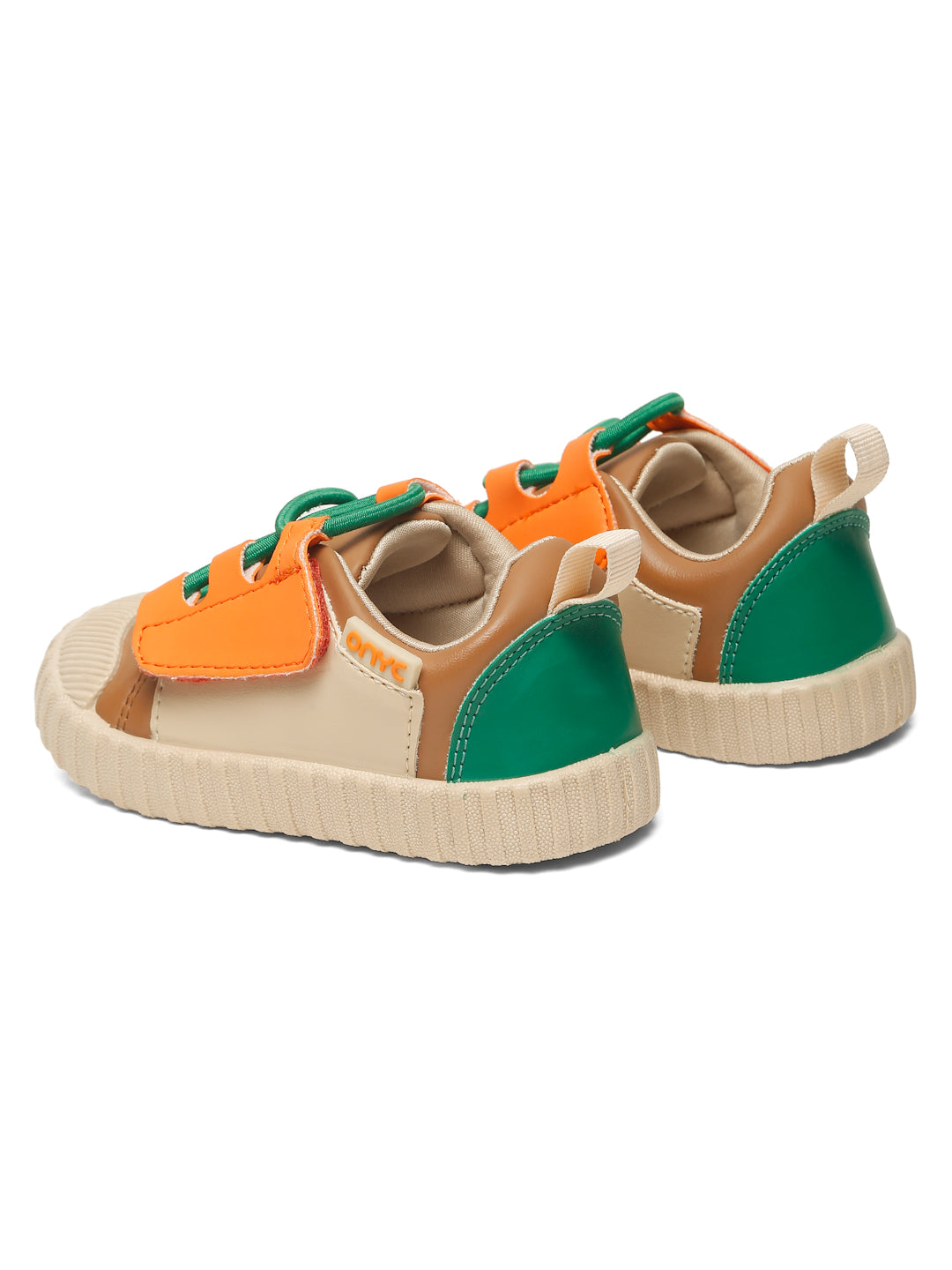 POCO Toddlers' Comfortable & LightWeight Lace-Free Sneakers - Brown (Unisex)