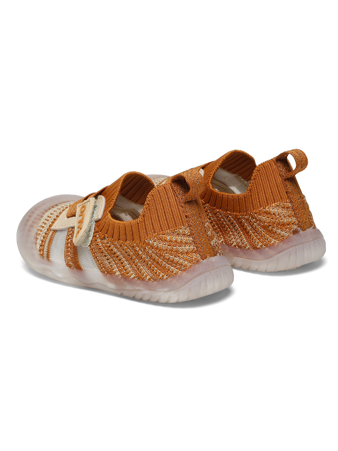 Smooth Toddlers' First Step Shoes - Brown (Unisex)