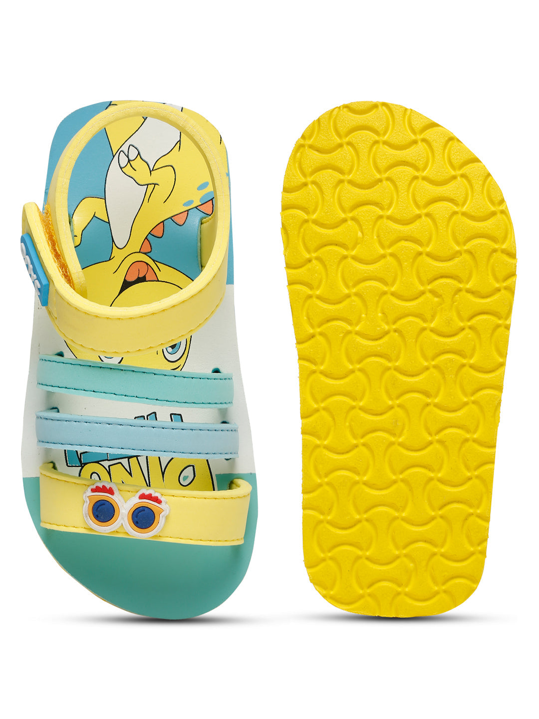 Premium Dino Gelatoe Sandals - Yellow (Unisex)
