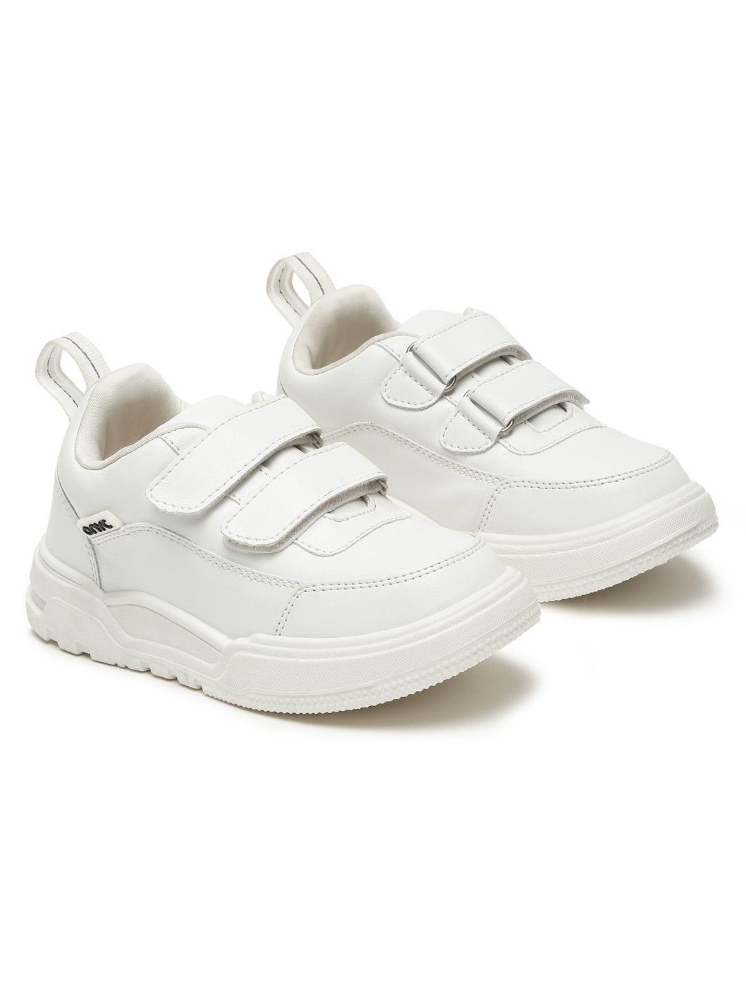 SuperKool Comfortable & LightWeight Lace-Free Sneakers - White (Unisex)