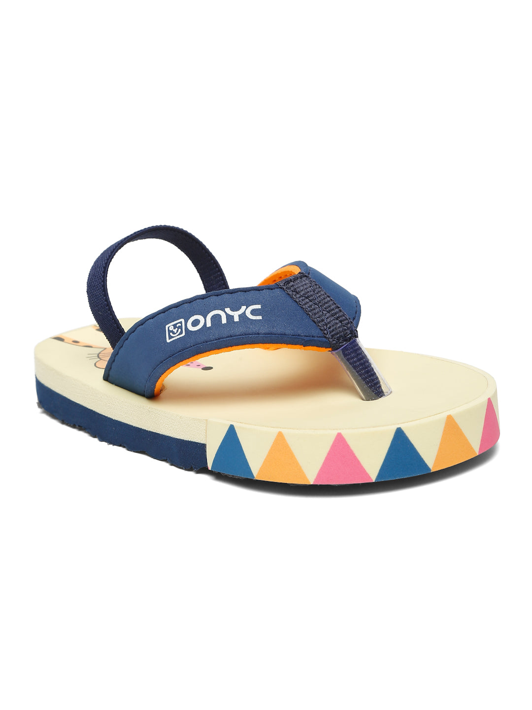 Premium Leo V-Shape Flip-flops With Adjustable BackSupport - Beige (Unisex)