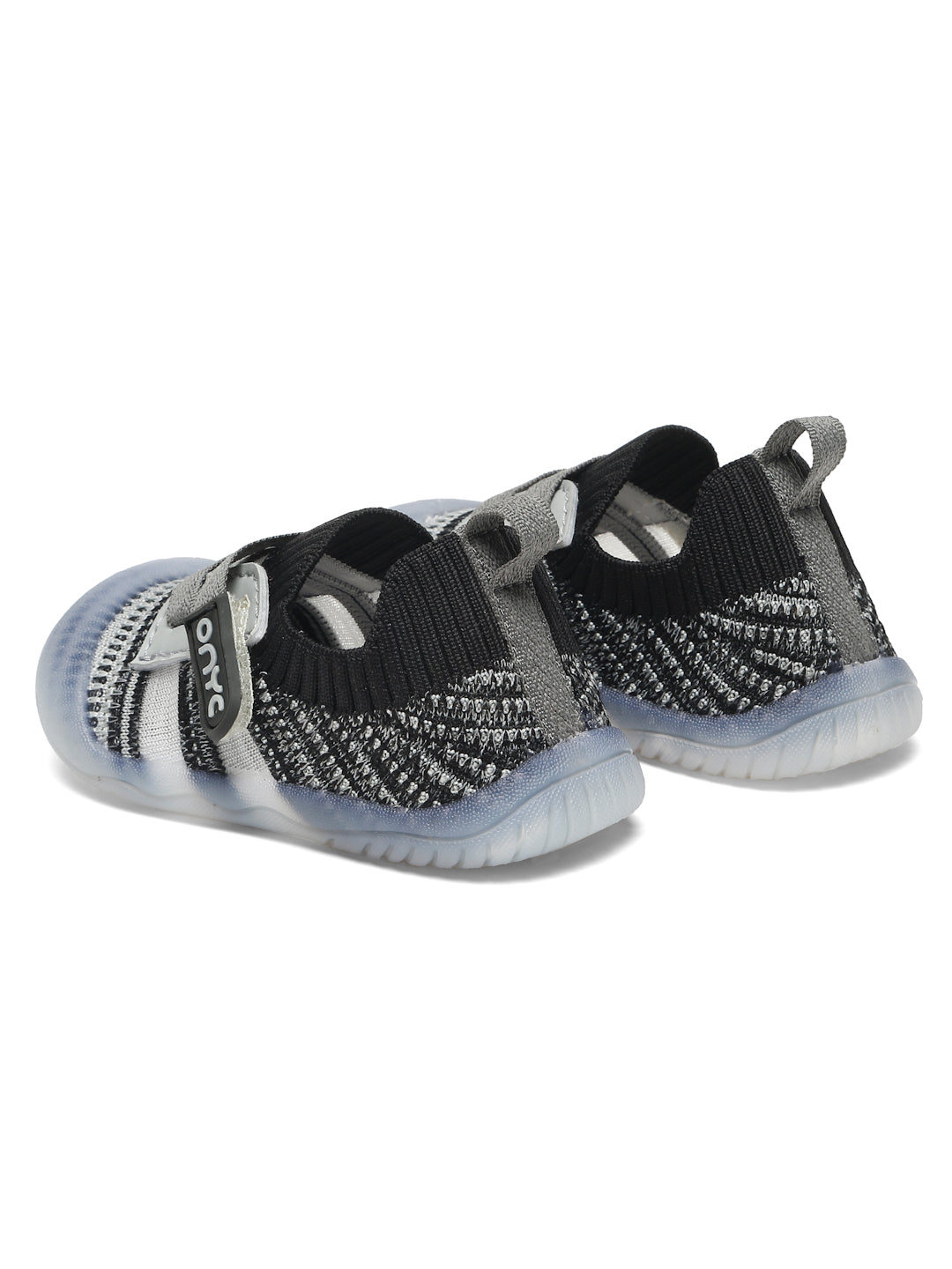 Smooth Toddlers' First Step Shoes - Black (Unisex)