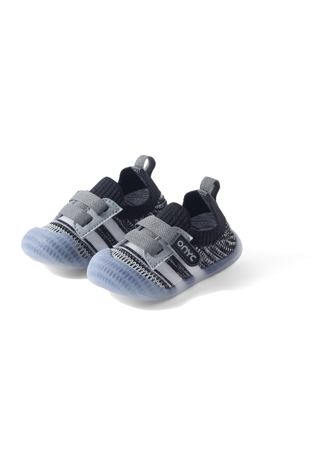 Smooth Toddlers' First Step Shoes - Black (Unisex)