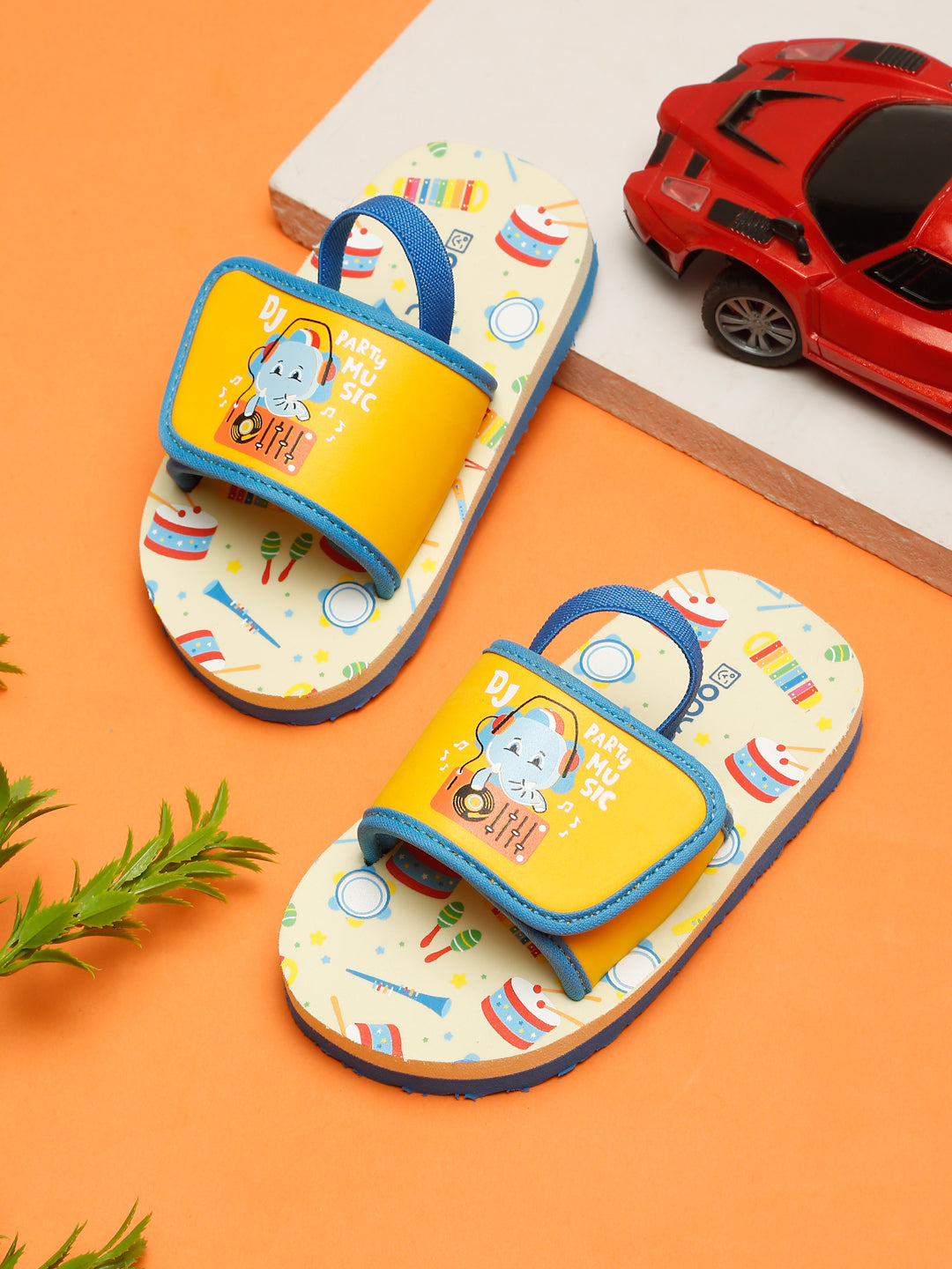 Premium DJ-ELE Sliders - Teal Blue (Unisex)