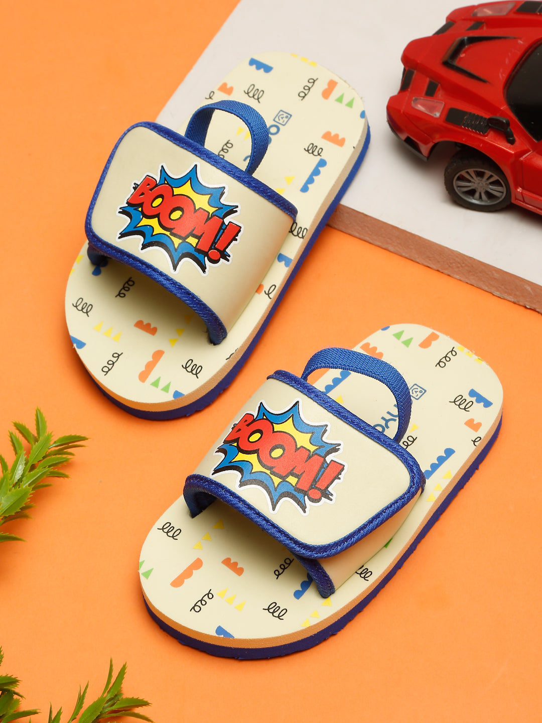 Premium BOOM-BOOM Sliders - Blue (Unisex)