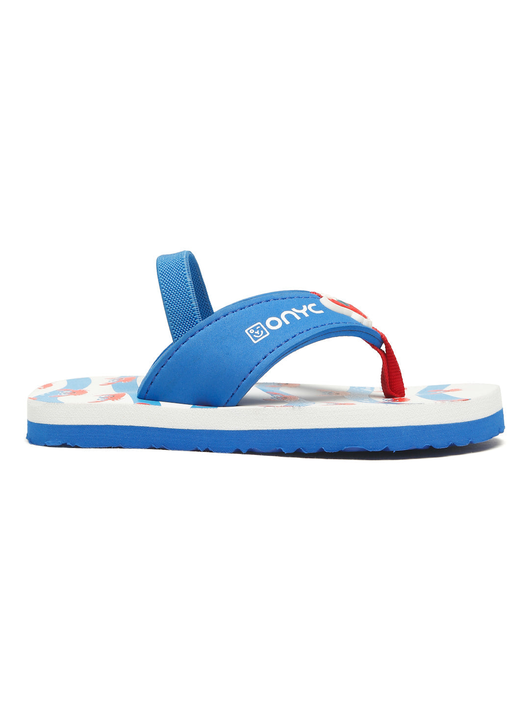 Premium Crab V-Shape Flip-flops - Blue (Unisex)