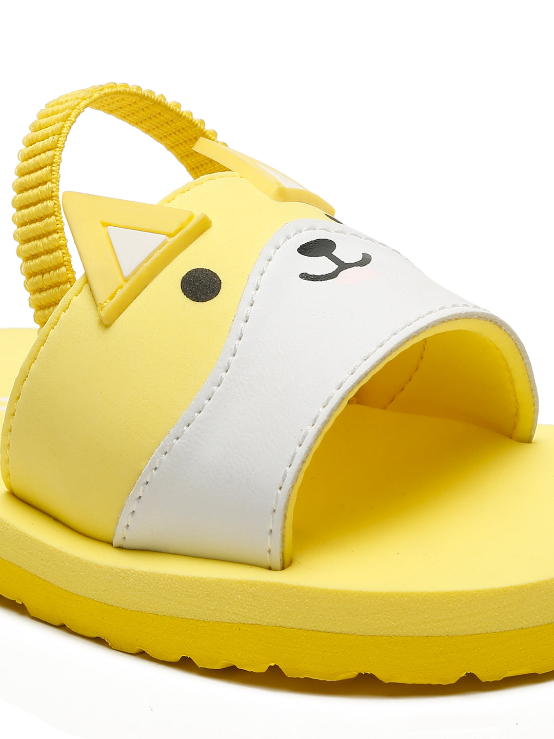 Premium Kitty Artistic Sliders - Yellow (Unisex)