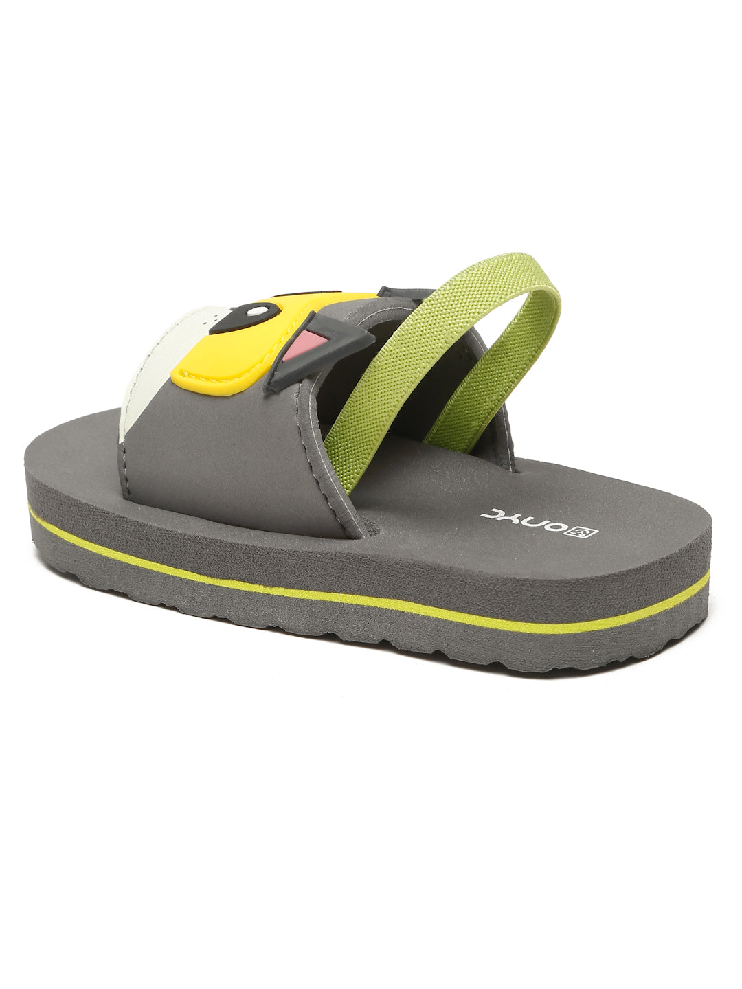 Premium Puppy Artistic Sliders - Grey (Unisex)