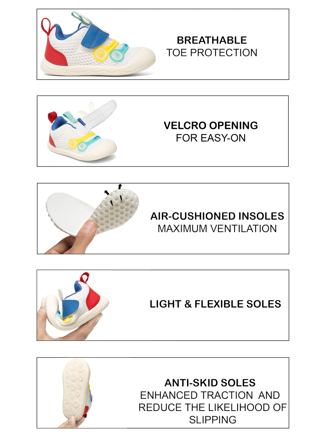 Fluffy Toddlers' First Step Shoes - Blue (Unisex)