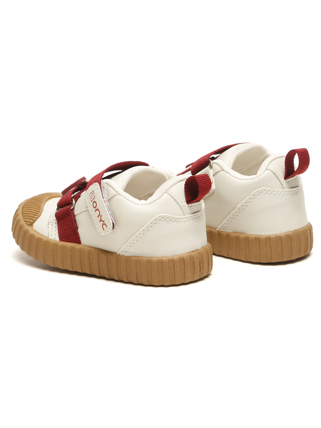 Red-Velvet Muffin Sneakers- White (Unisex)