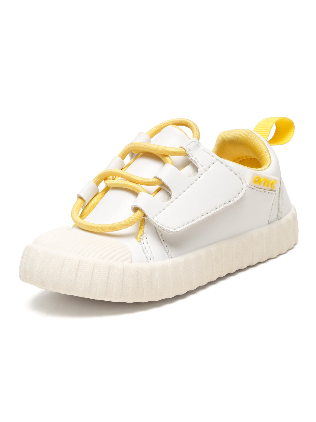 Premium Mango Pastry Lace-Free Sneakers - White (Unisex)