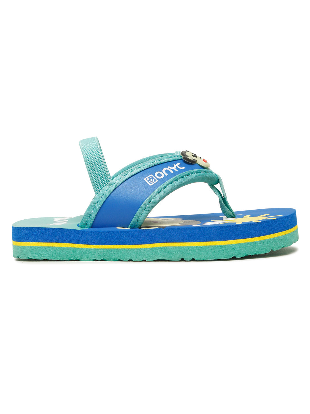 Premium Monkey V-Shape Flip-flops With Adjustable BackSupport - Blue (Unisex)