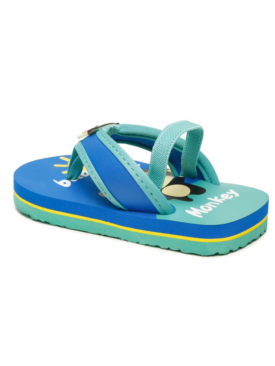 Premium Monkey V-Shape Flip-flops With Adjustable BackSupport - Blue (Unisex)
