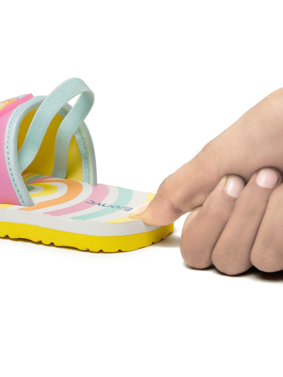 Premium Lolly Pop Artistic Sliders - Yellow (Unisex)