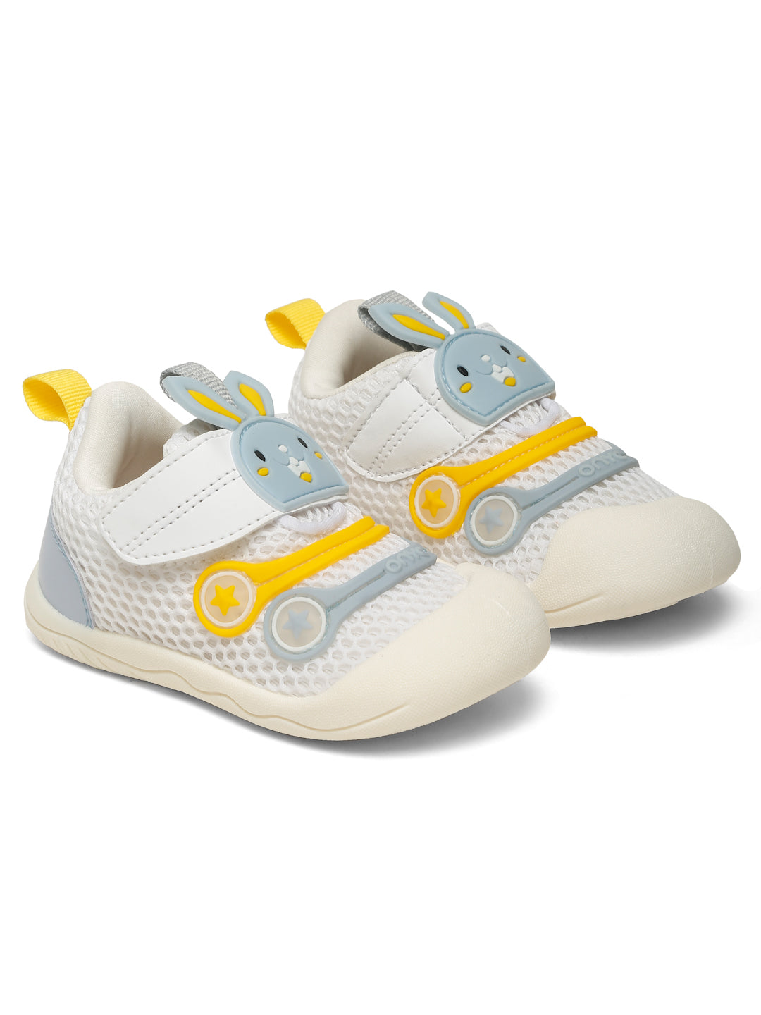 Fluffy Toddlers' First Step Shoes - Grey (Unisex)