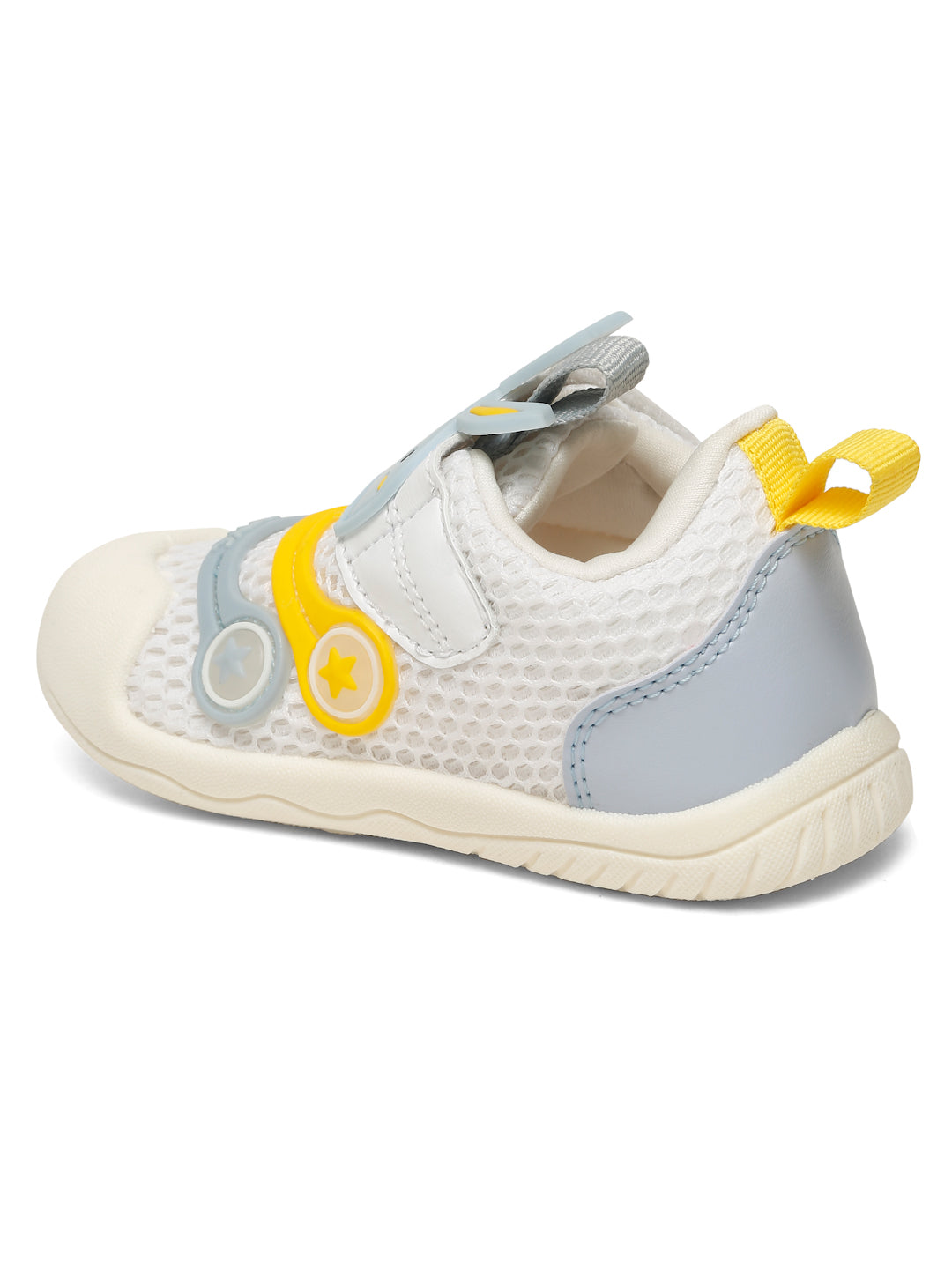 Fluffy Toddlers' First Step Shoes - Grey (Unisex)