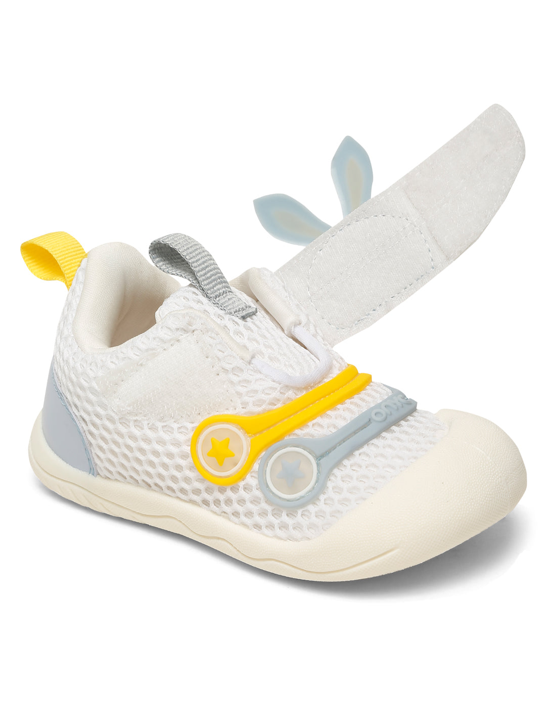 Fluffy Toddlers' First Step Shoes - Grey (Unisex)