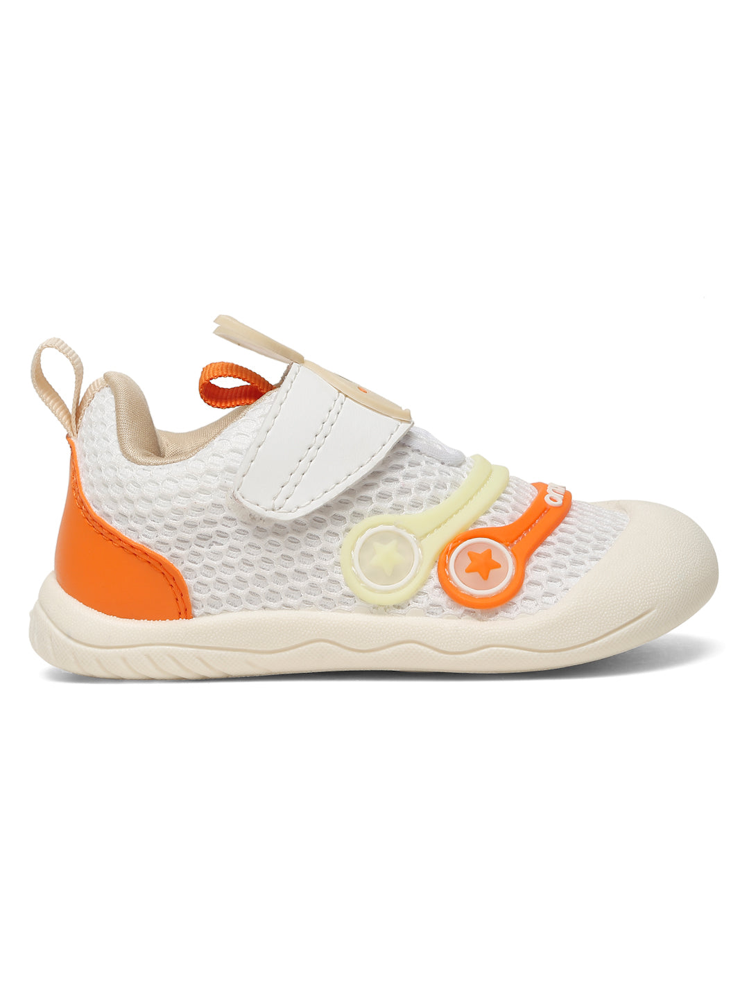 Fluffy Toddlers' First Step Shoes - Orange (Unisex)