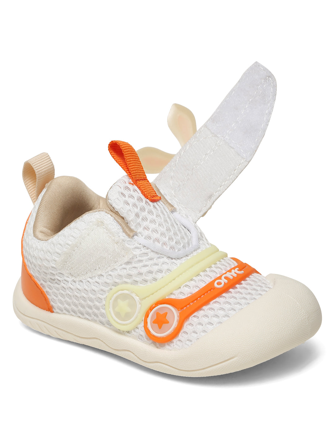 Fluffy Toddlers' First Step Shoes - Orange (Unisex)