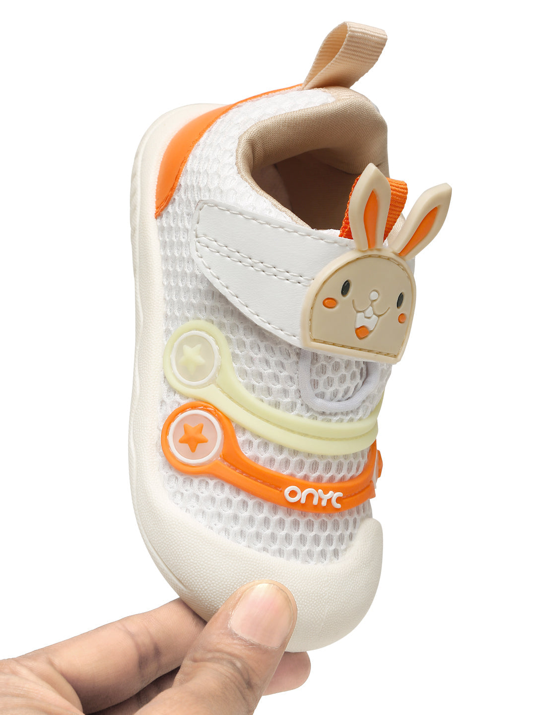 Fluffy Toddlers' First Step Shoes - Orange (Unisex)