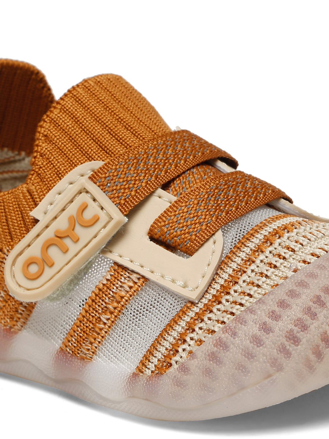 Smooth Toddlers' First Step Shoes - Brown (Unisex)