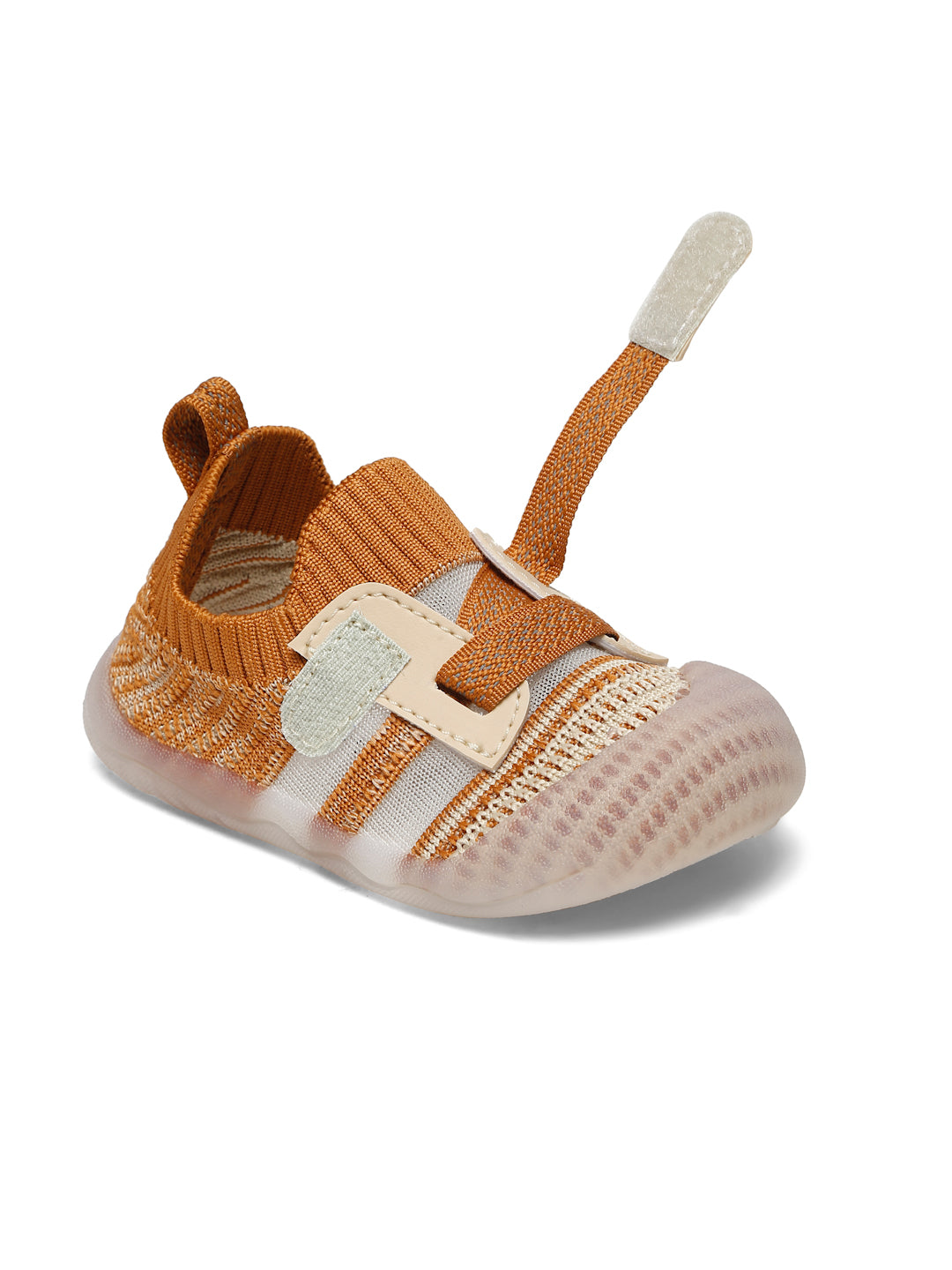 Smooth Toddlers' First Step Shoes - Brown (Unisex)