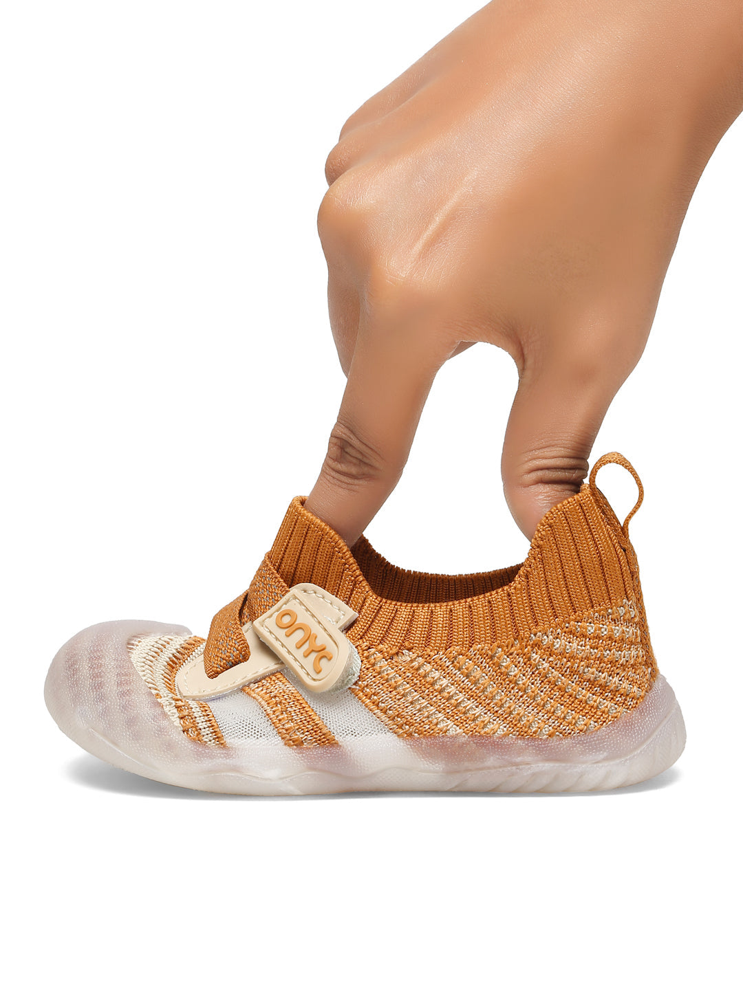 Smooth Toddlers' First Step Shoes - Brown (Unisex)