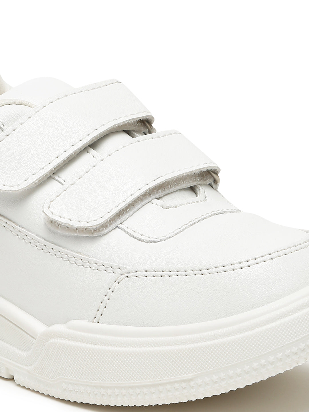 SuperKool Comfortable & LightWeight Lace-Free Sneakers - White (Unisex)