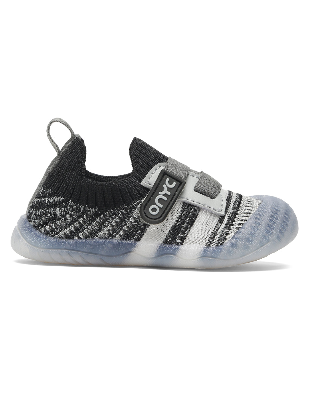 Smooth Toddlers' First Step Shoes - Black (Unisex)