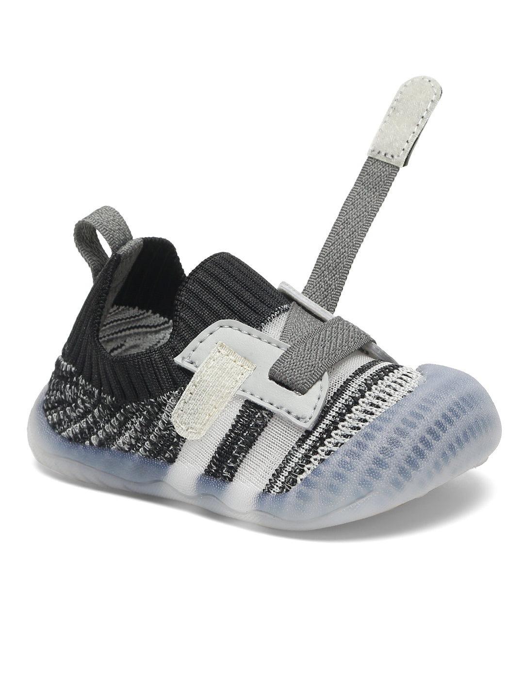 Smooth Toddlers' First Step Shoes - Black (Unisex)