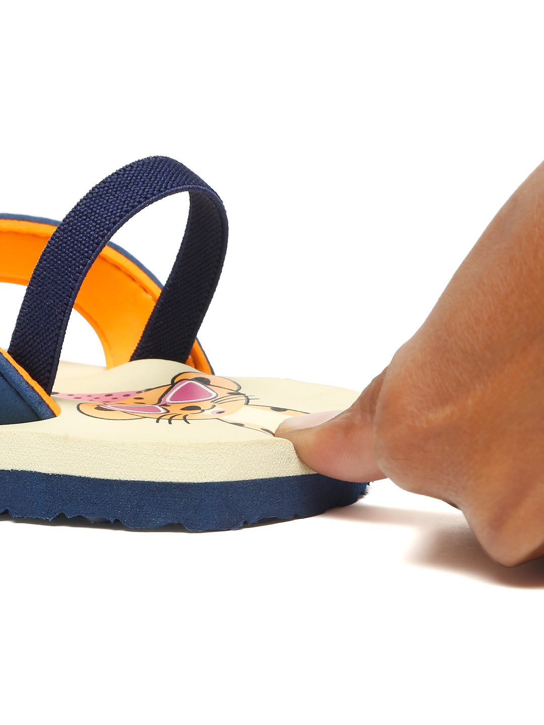 Premium Leo V-Shape Flip-flops With Adjustable BackSupport - Beige (Unisex)