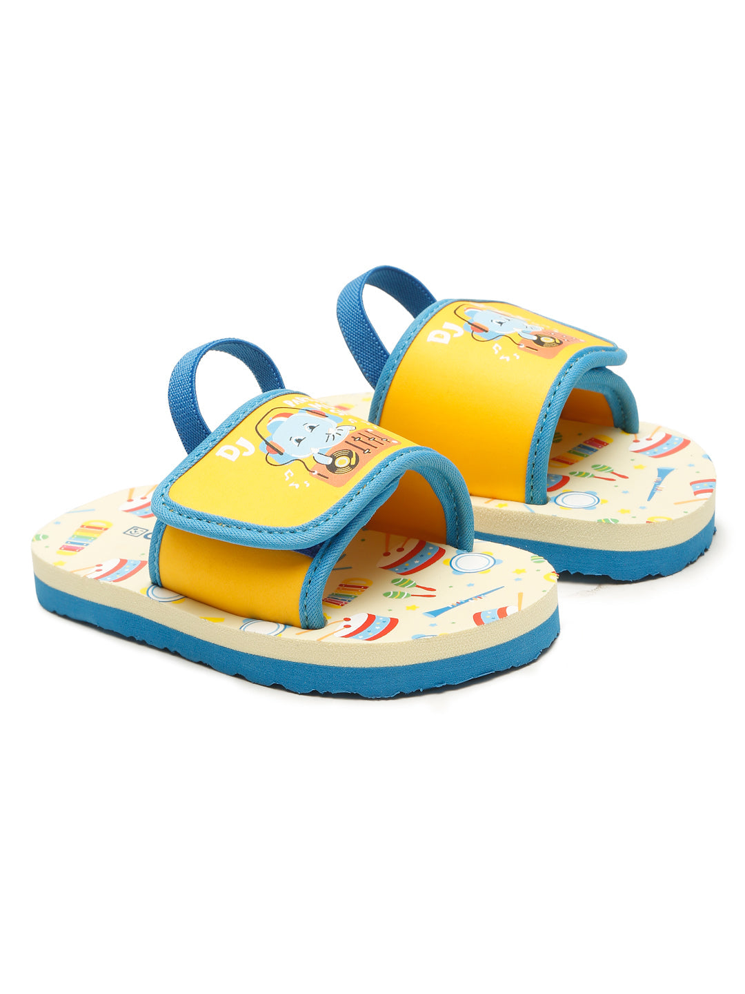 Premium DJ-ELE Sliders - Teal Blue (Unisex)